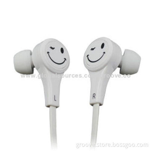 Wholesale Custom Cheap Flat In-ear Earphones with 20Hz to 20kHz Frequency Response